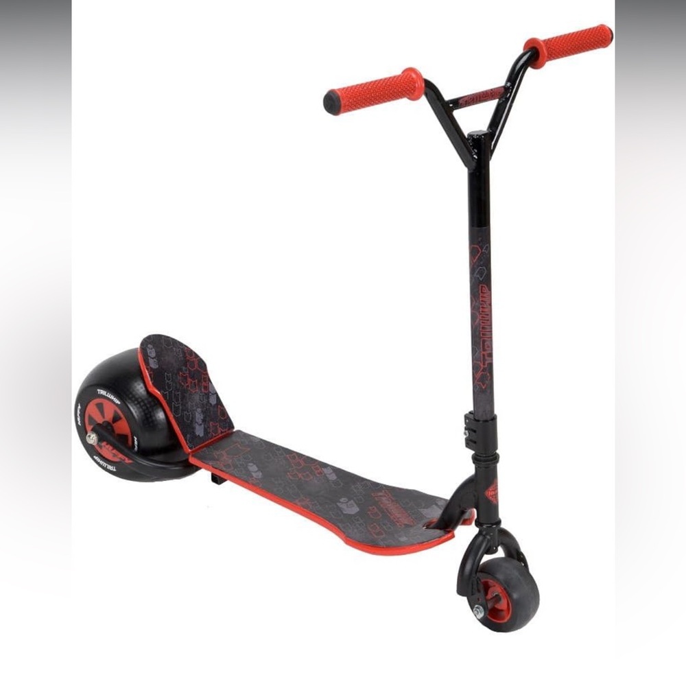 Huffy Tailwhip Stunt Scooter, Red/Black
